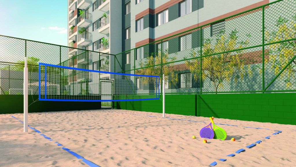 Quadra de Beach Tenis